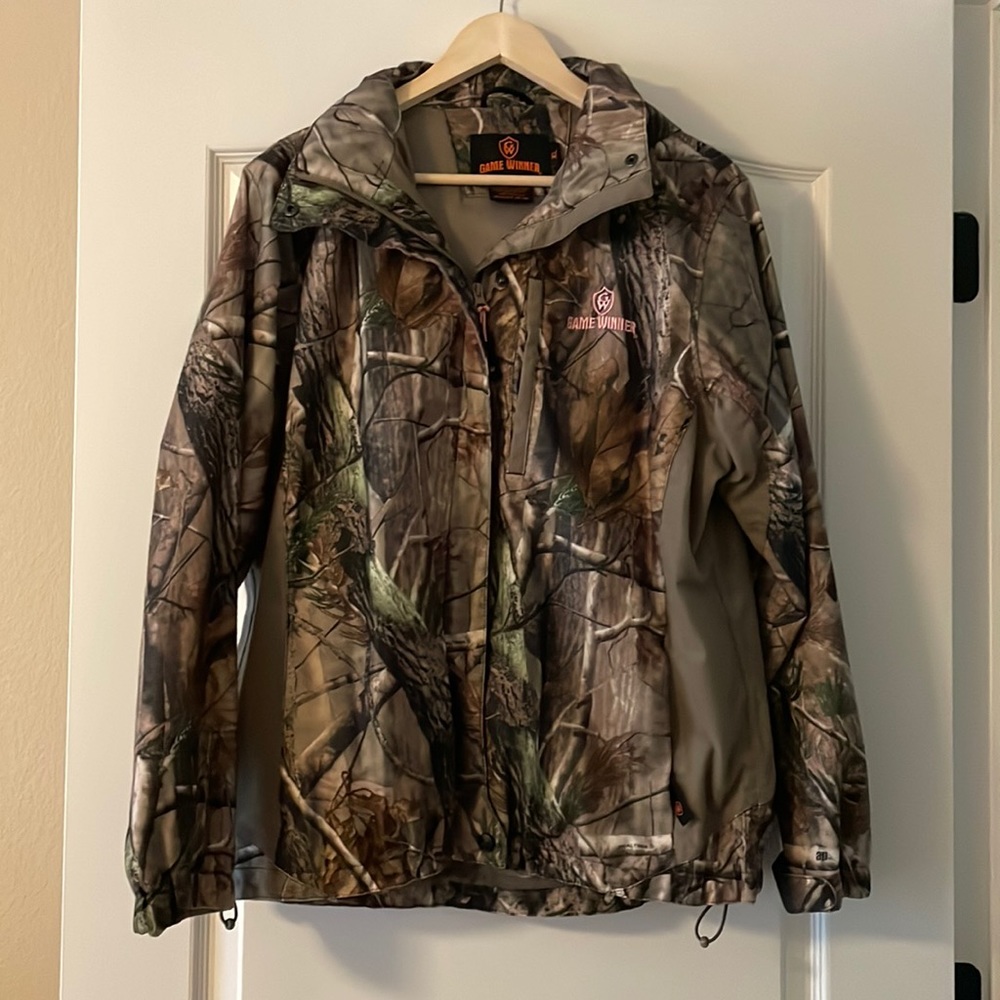 Game winner camo jacket